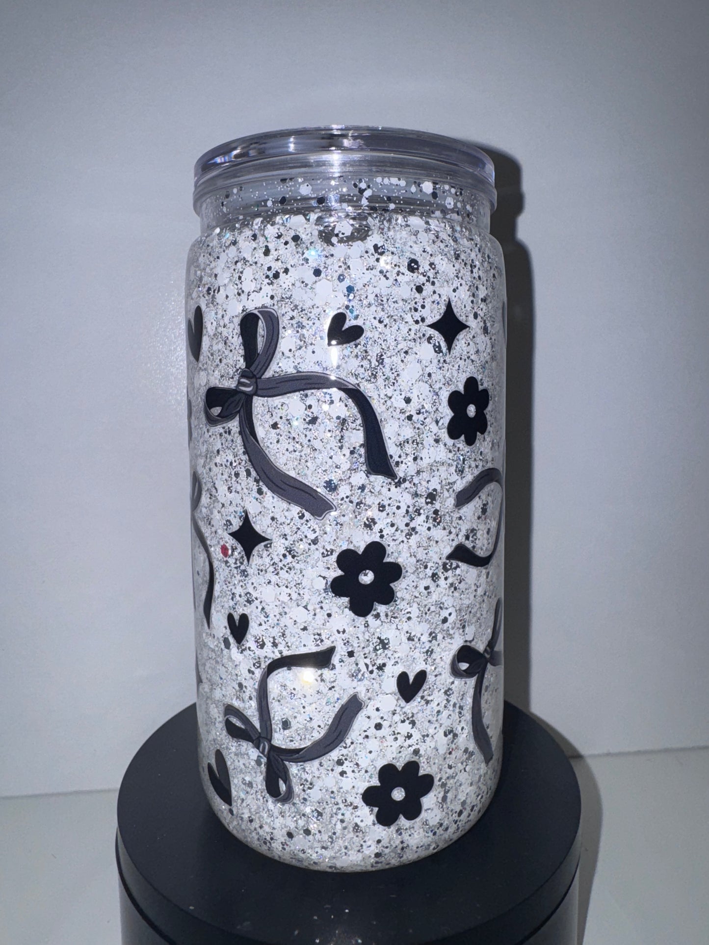 Black Bows - Plastic