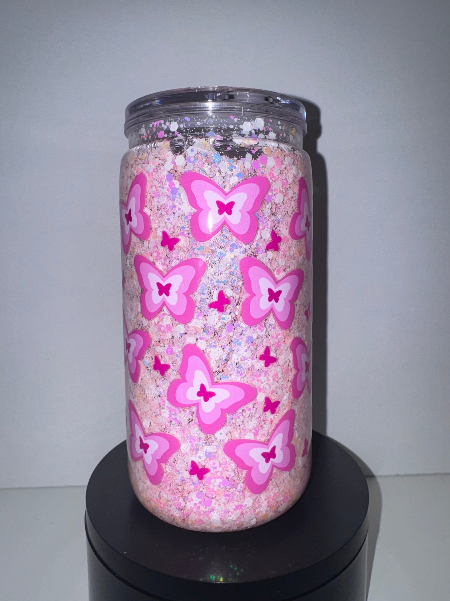 Pink Butterflies - Plastic