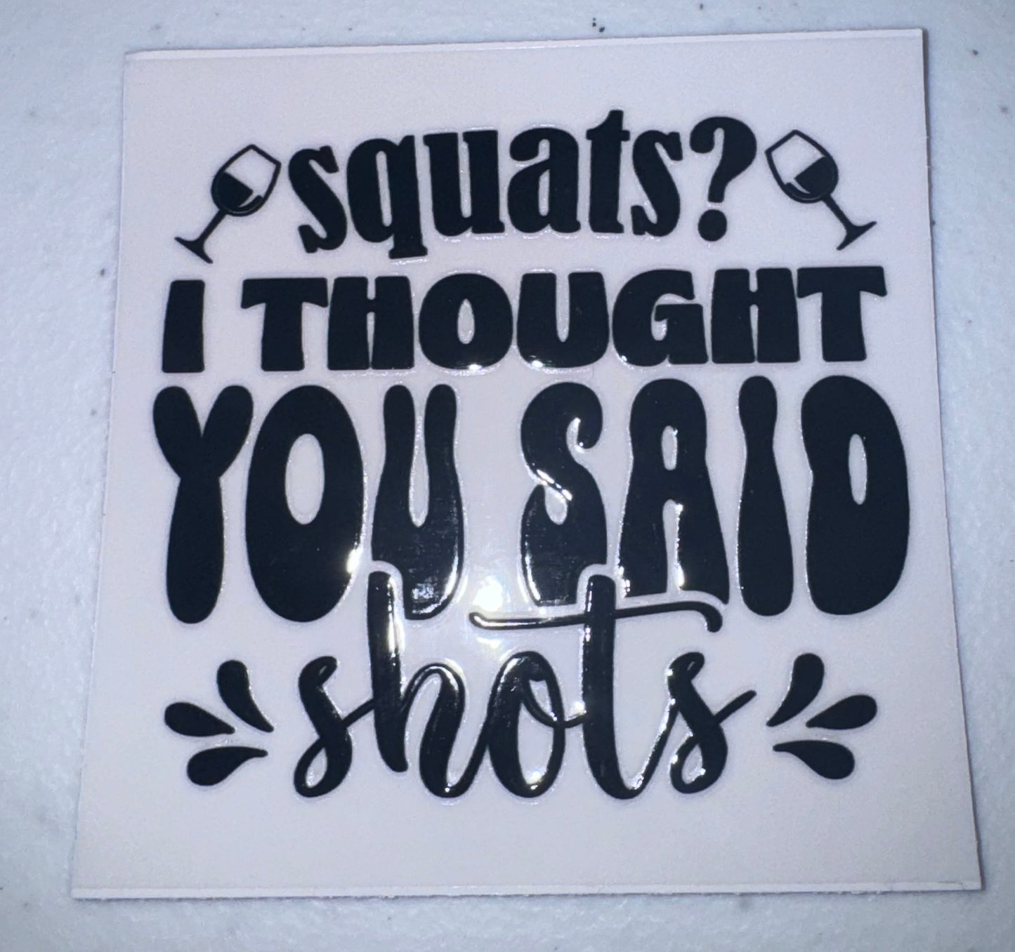 Squats?