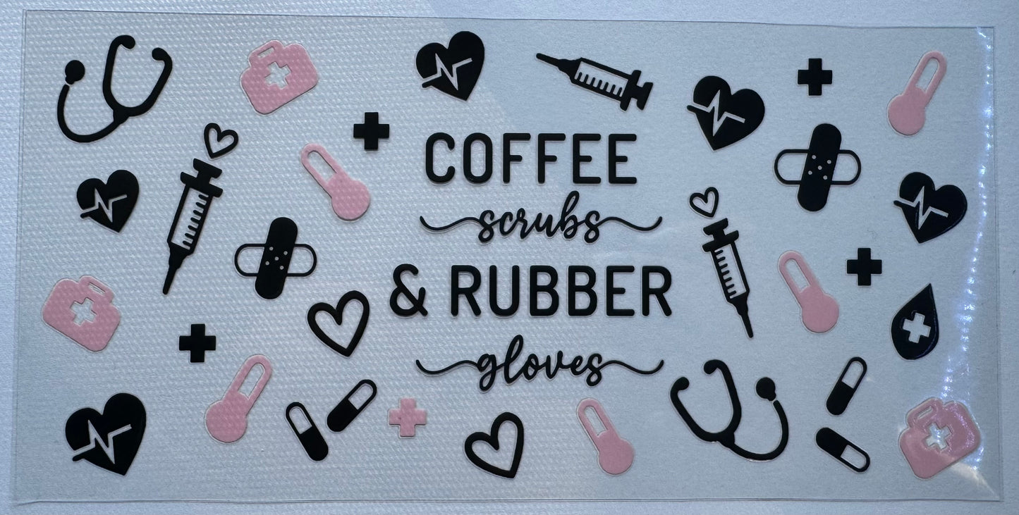 Coffee, Scrubs & Rubber Gloves