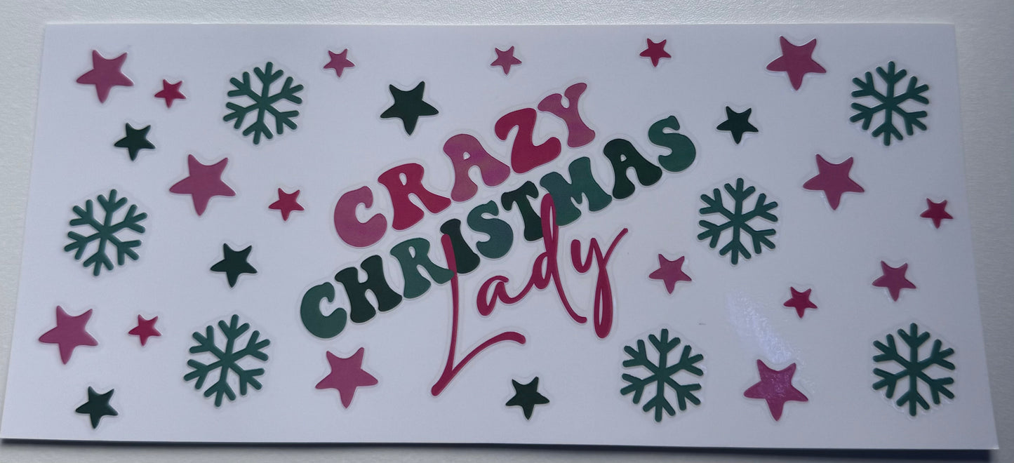 Crazy Christmas Lady