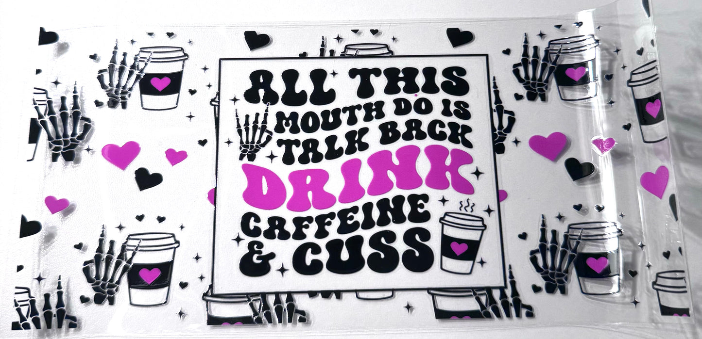 Drink Caffeine + Cuss