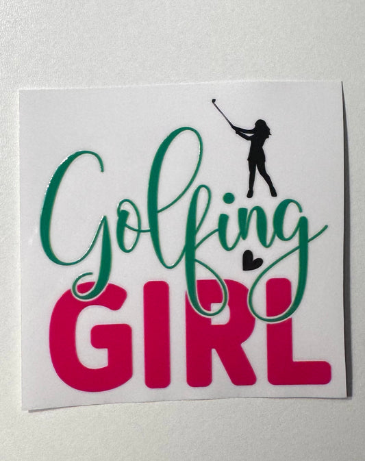 Golfing Girl