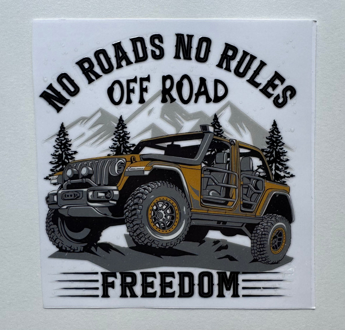 No Road, No Rules