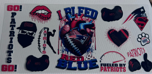 I Bleed Red & Blue