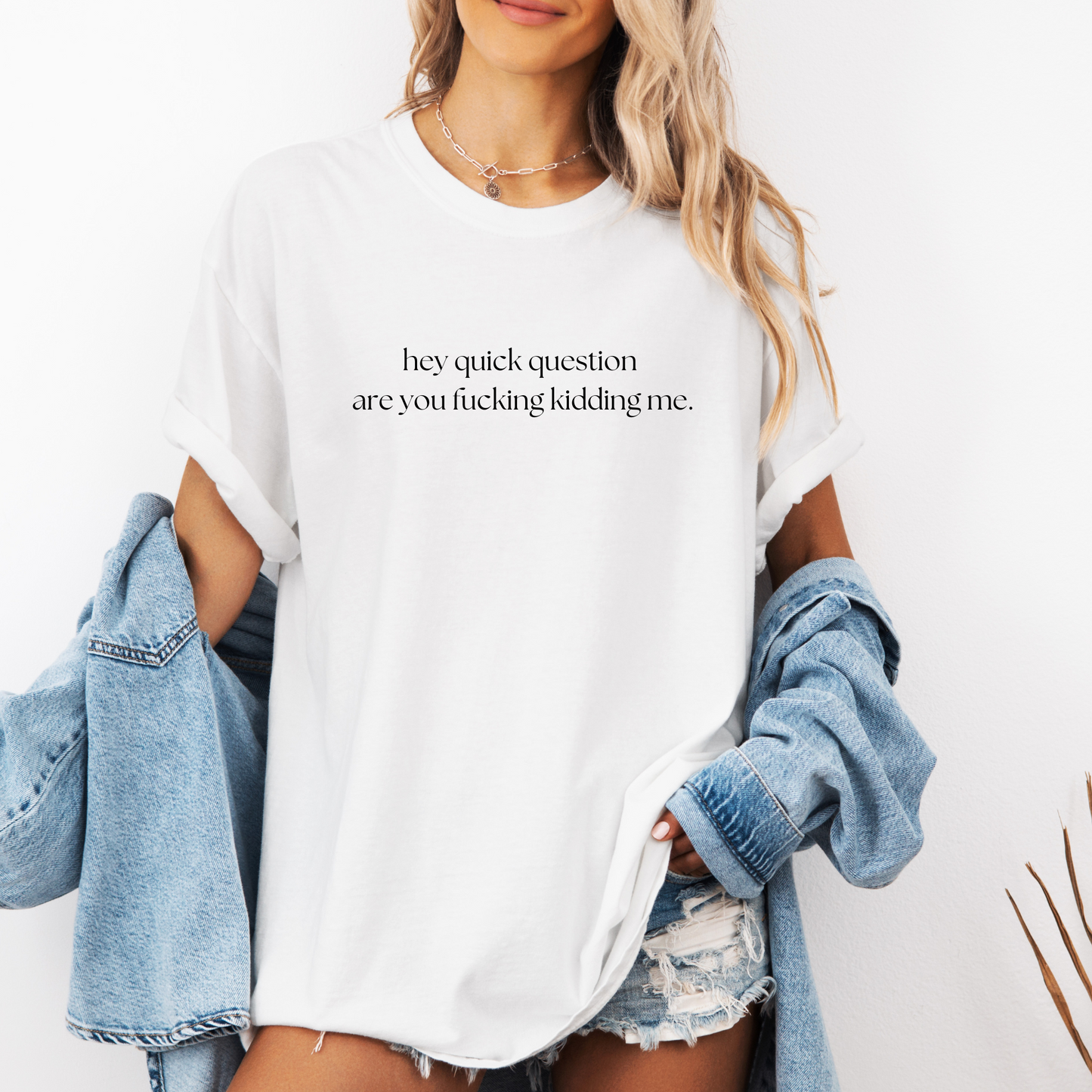 Quick Question T-Shirt
